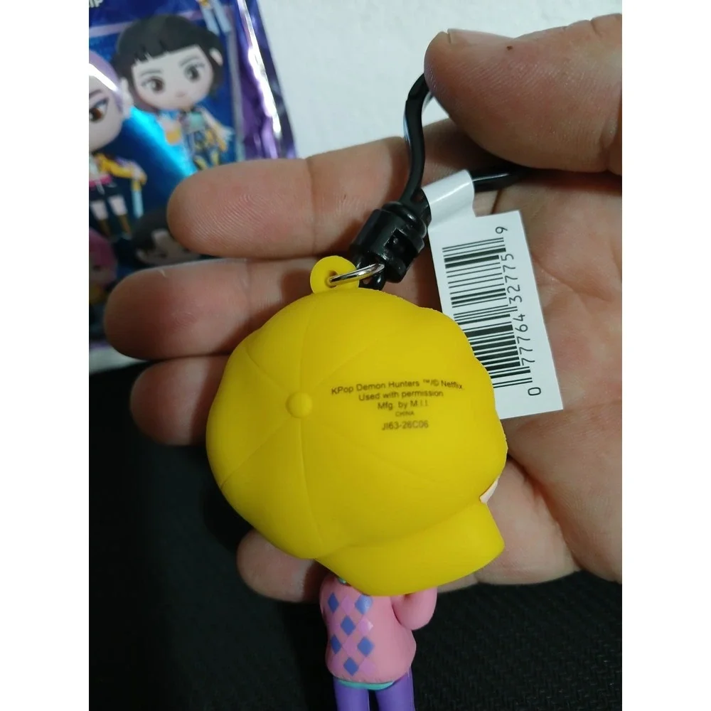 K-POP Demon Hunters Figural Bag Clip Keychain Kpop BABY NETFLIX Monogram